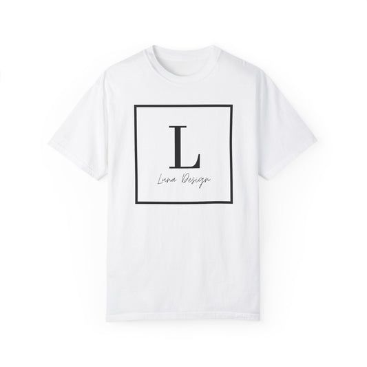 Luna Design T-Shirt - Unisex Garment-Dyed Tee in Two Colors