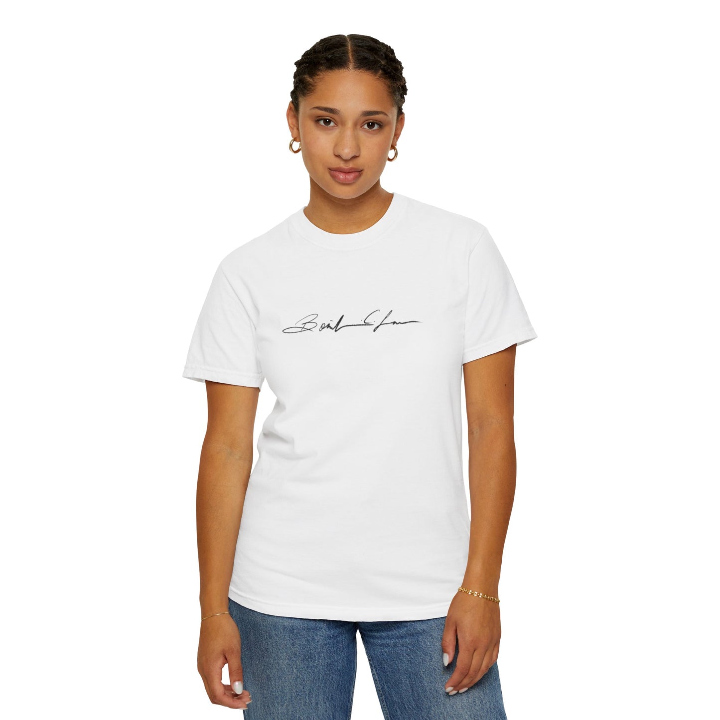 Signature Brand Unisex Garment-Dyed T-shirt