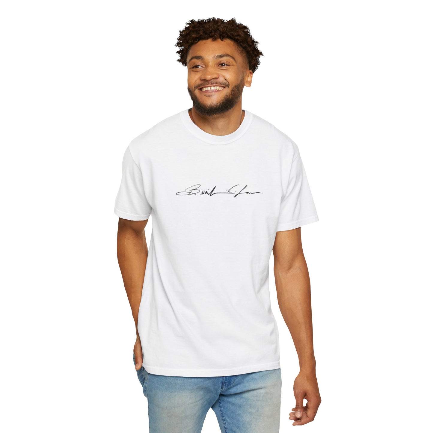 Signature Brand Unisex Garment-Dyed T-shirt