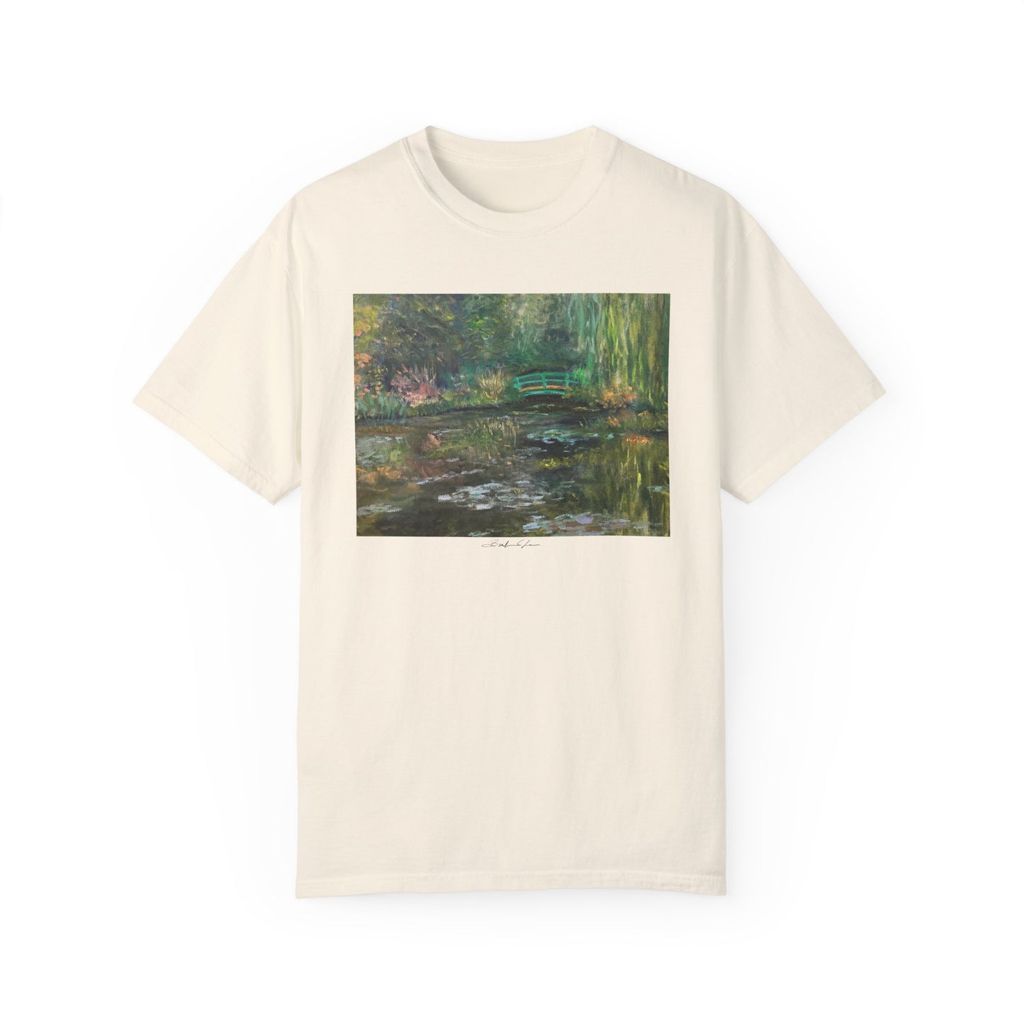 Giverny Garden Painting T-shirt