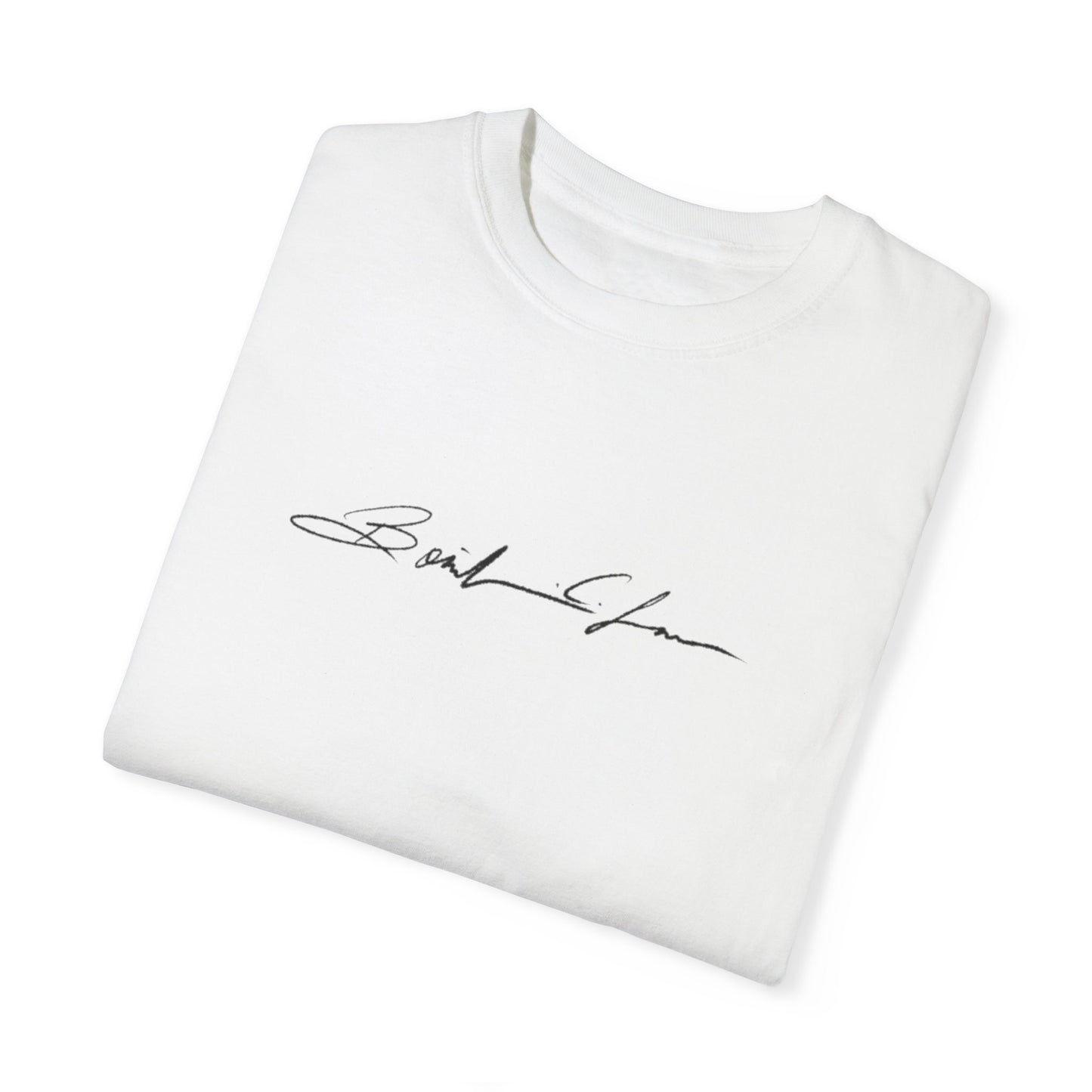 Signature Brand Unisex Garment-Dyed T-shirt