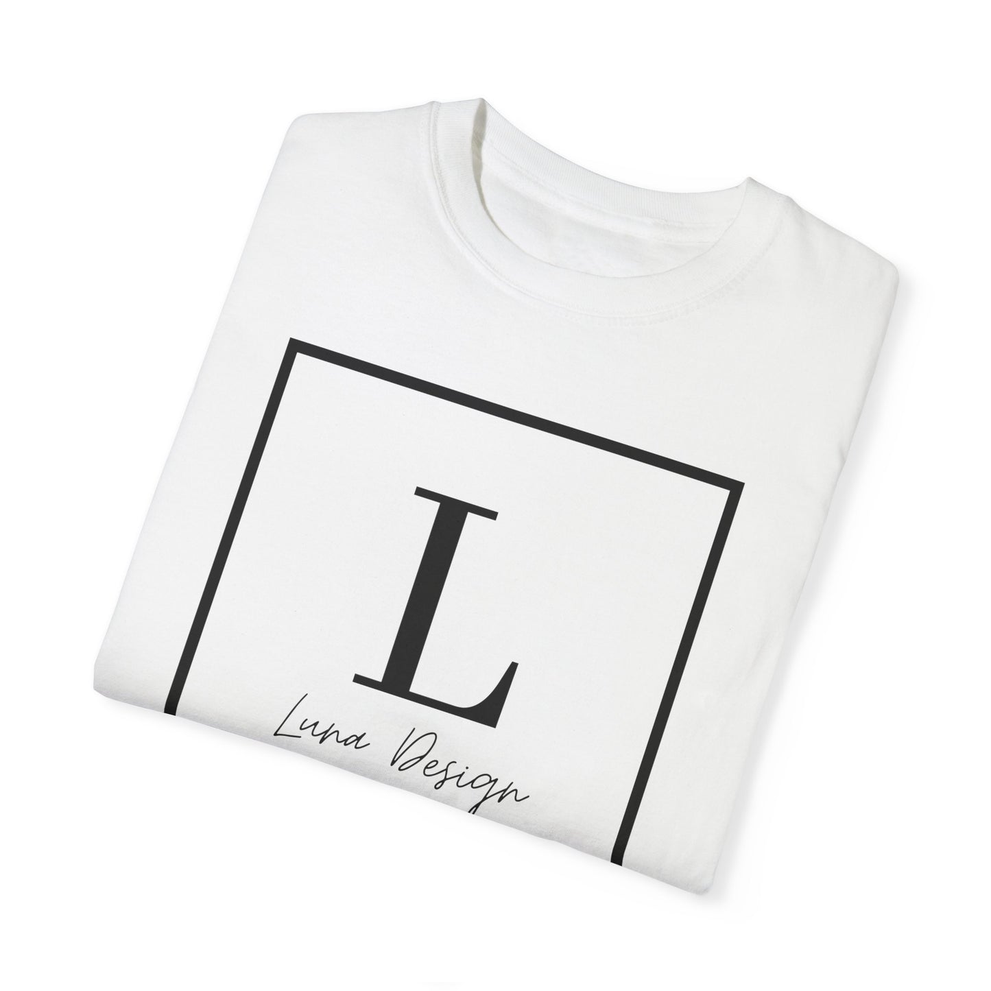 Luna Design T-Shirt - Unisex Garment-Dyed Tee in Two Colors