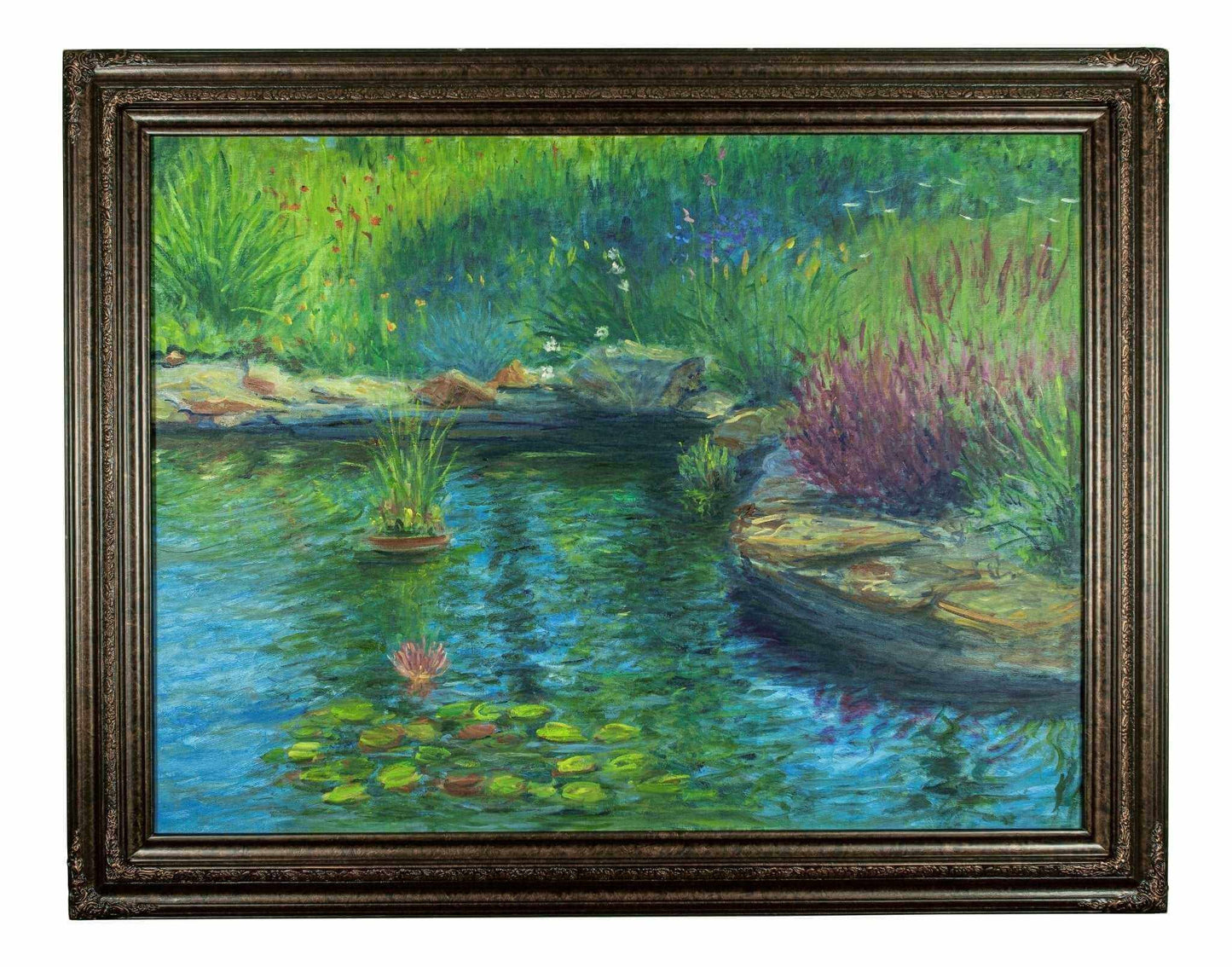 Lily Pond|  Impressionism - Bonifacio's Art Gallery